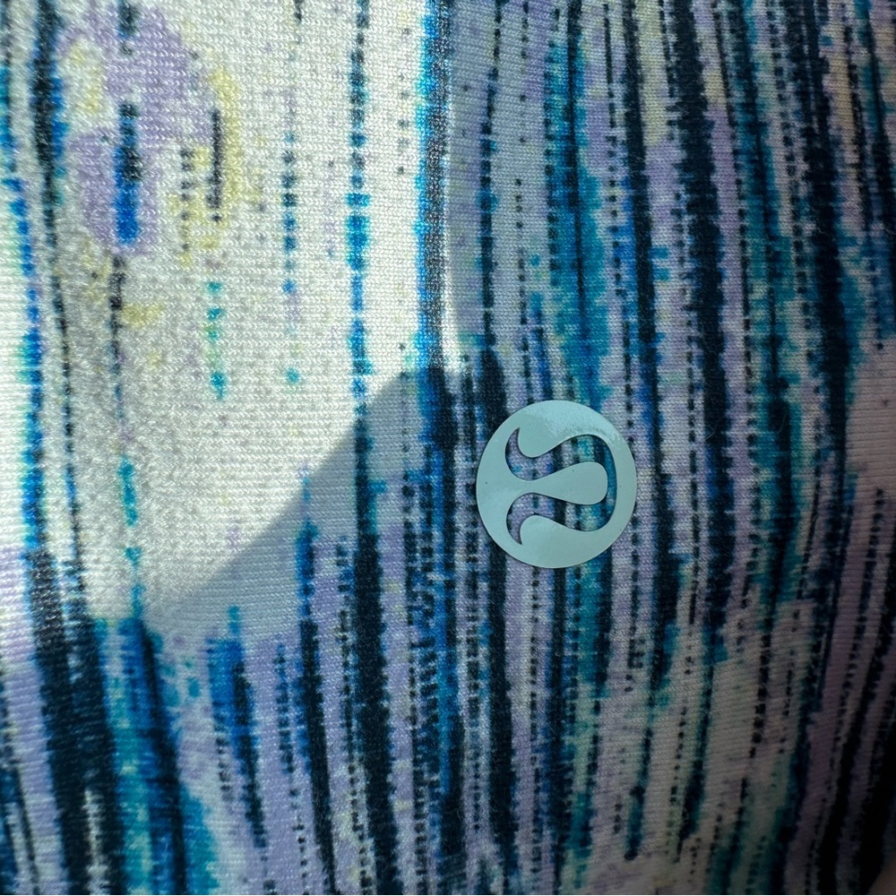 Lululemon Patterned Wunder Under Luon Legging 8 - image 3